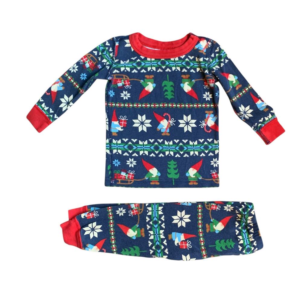 Hanna Andersson Gnome Fair Isle Pajamas